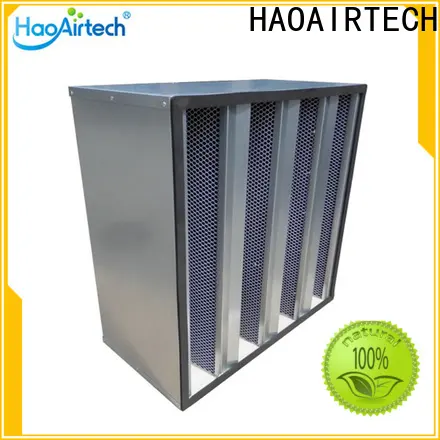 HAOAIRTECH cartridge air purifier filter with granular carbon for chemical filtration 1