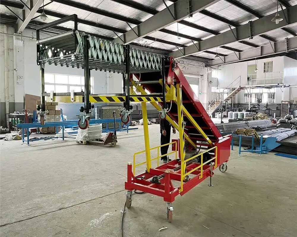 YiFan Conveyor Latest rollers for unloading trucks factory for airport 2