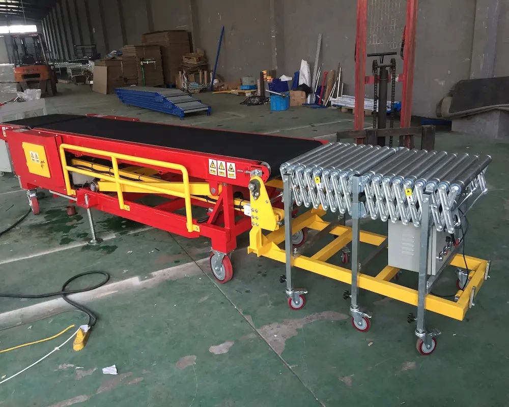 YiFan Conveyor Latest rollers for unloading trucks factory for airport 4