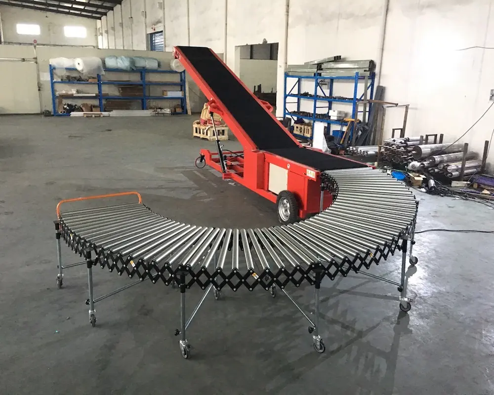 YiFan Conveyor economic container loading and unloading system suppliers for dock 4