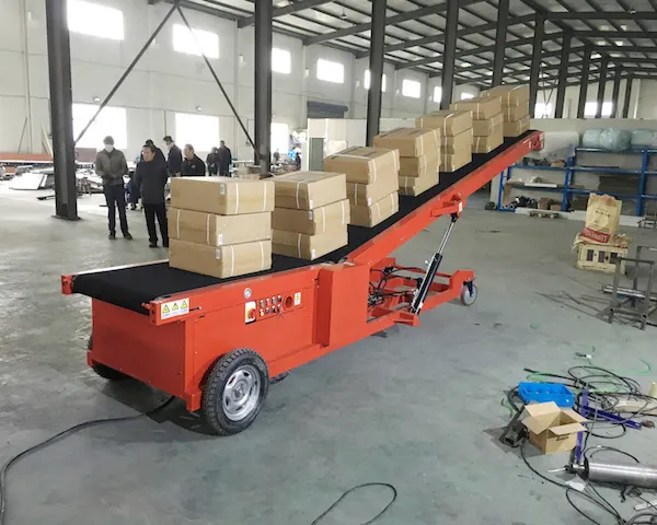 YiFan Conveyor economic container loading and unloading system suppliers for dock 5