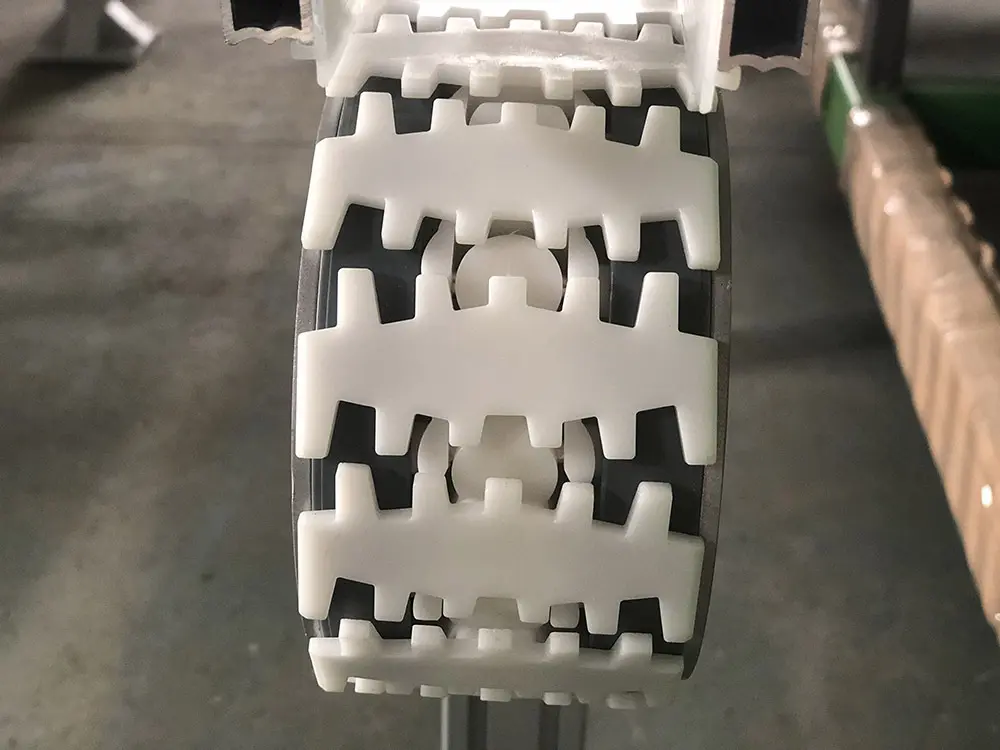 YiFan Conveyor flexible slat conveyor manufacturers manufacturers for cosmetics industry 6
