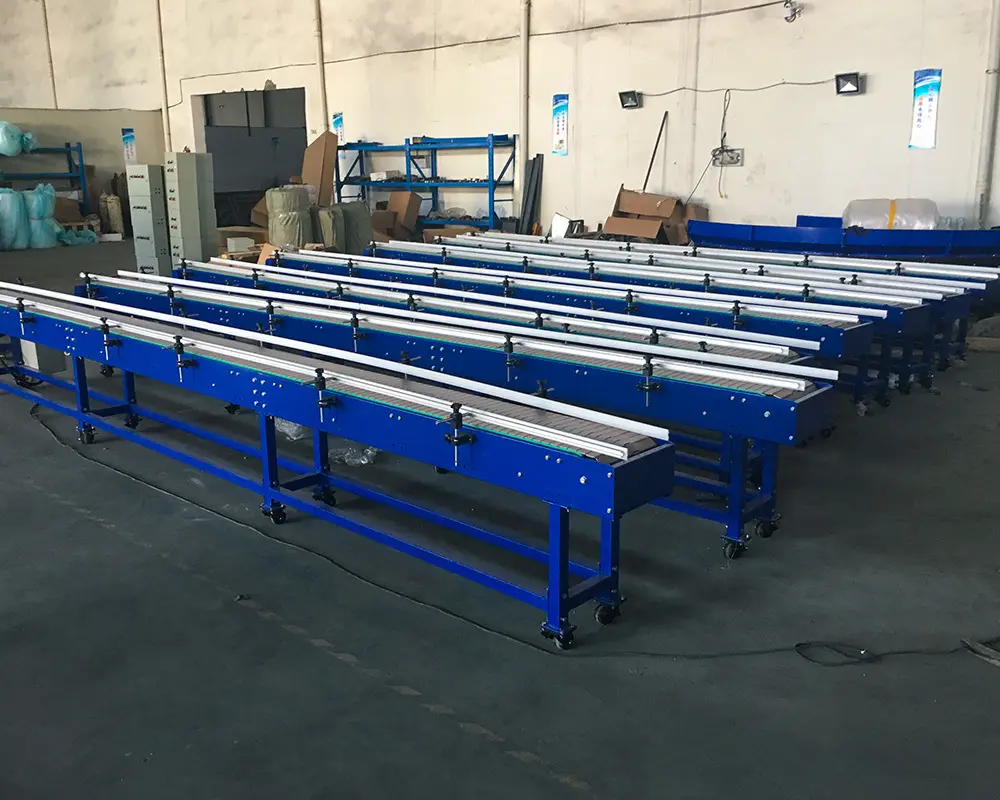 Custom chain drive conveyor system slat for business for cosmetics industry 2