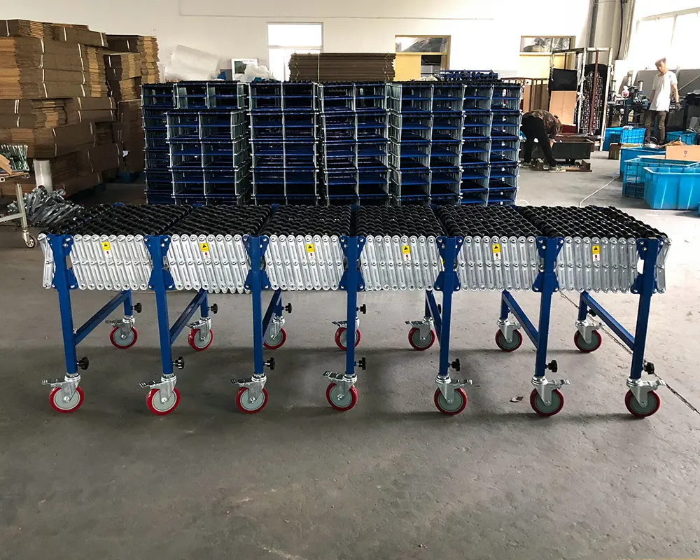 YiFan Conveyor skate curve roller conveyor company for factory 2