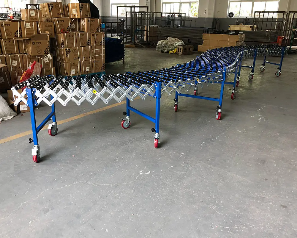 YiFan Conveyor skate curve roller conveyor company for factory 4