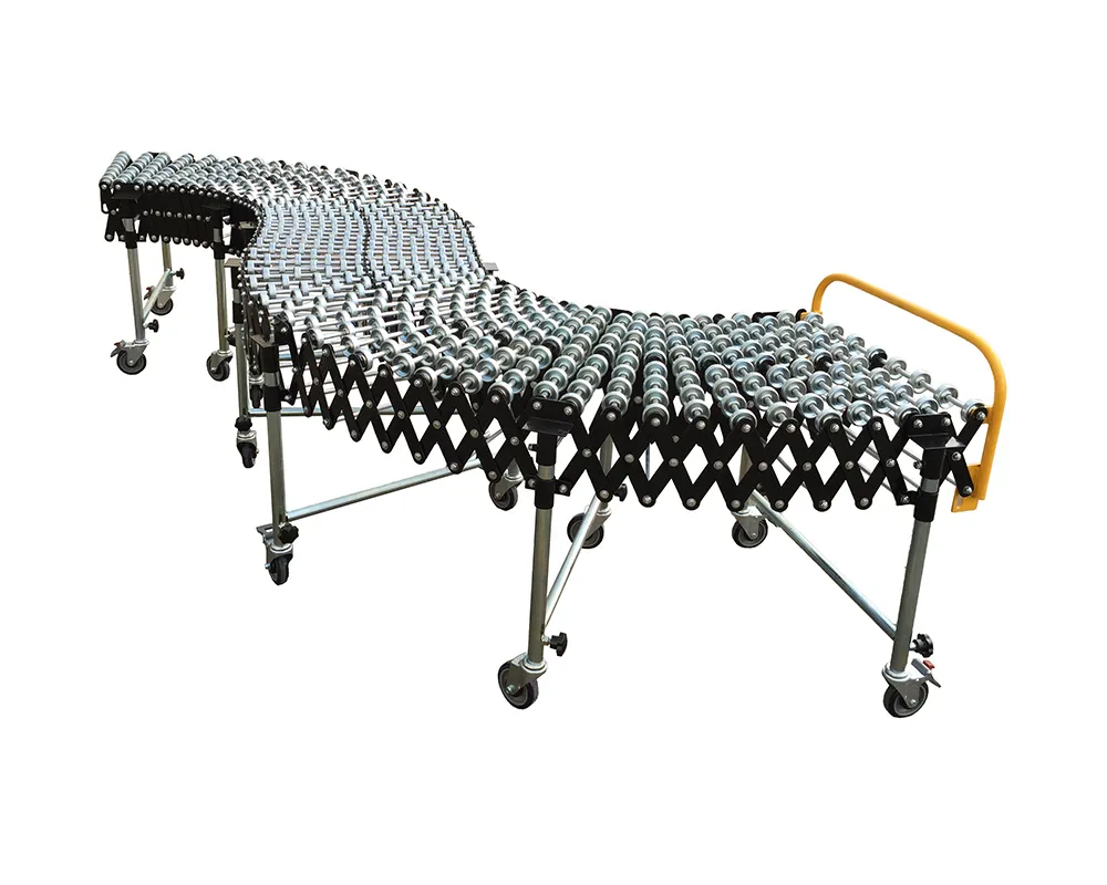 YiFan Conveyor self curve roller conveyor factory for dock 5