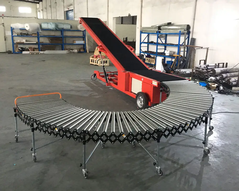 YiFan Conveyor flexible expandable conveyor for business for warehouse logistics 2
