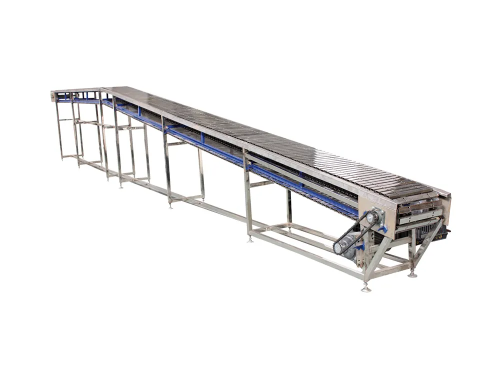 YiFan Conveyor Custom plastic slat chain conveyor company for printing industry 2