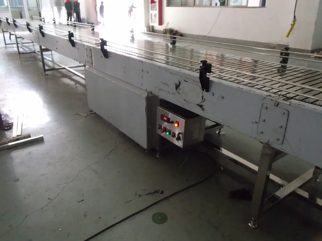 YiFan Conveyor Custom plastic slat chain conveyor company for printing industry 5