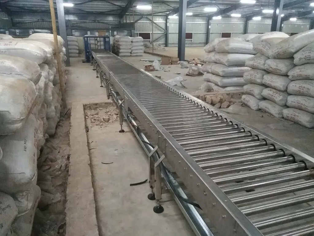 New conveyor roller system gravity suppliers for carton transfer 3