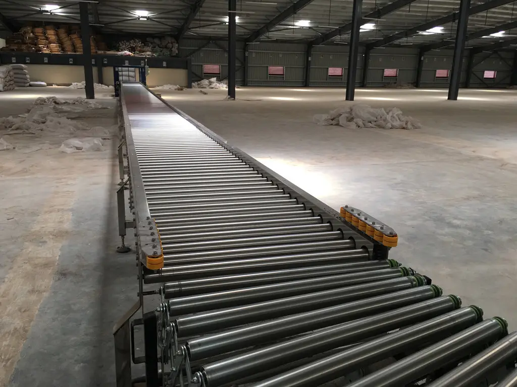 New conveyor roller system gravity suppliers for carton transfer 4
