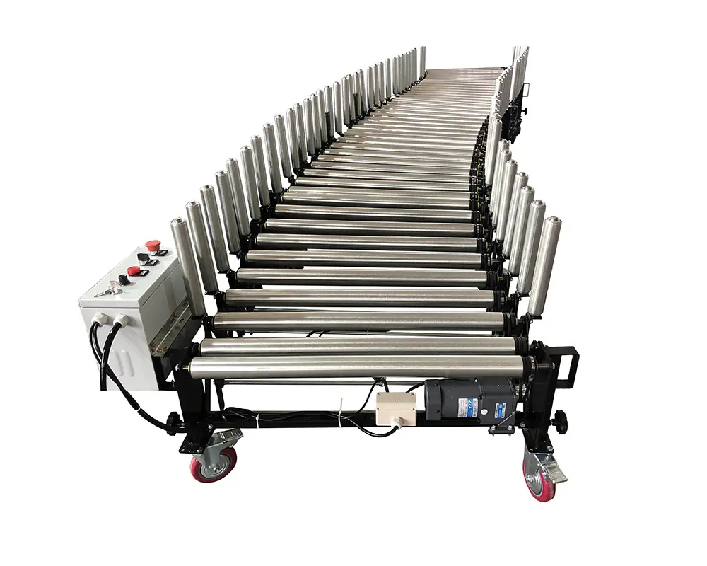 New angled roller conveyor belt supply for workshop 2