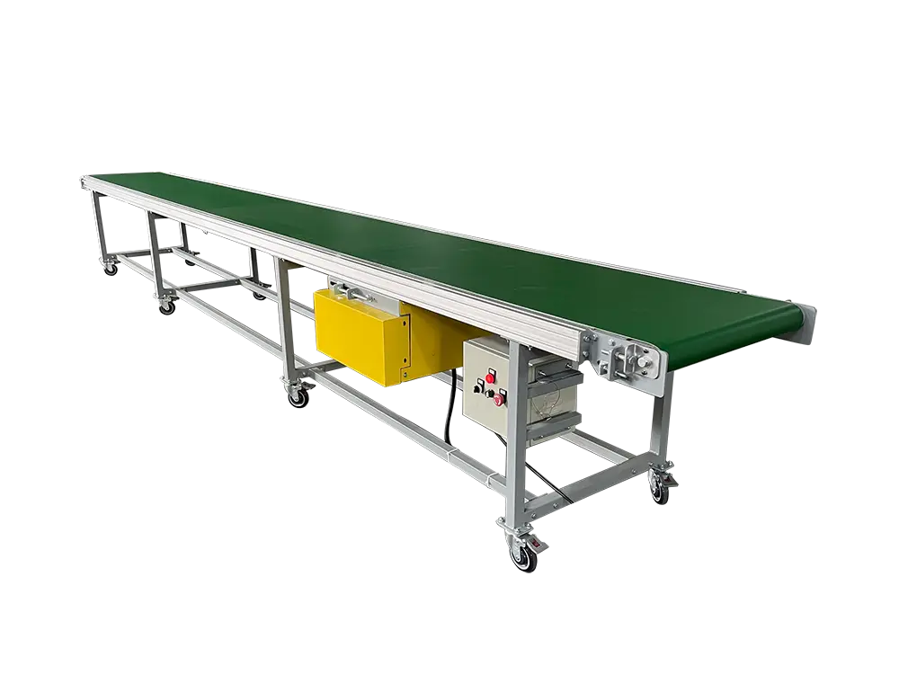 Latest aluminum belt conveyor suppliers for warehouse 1