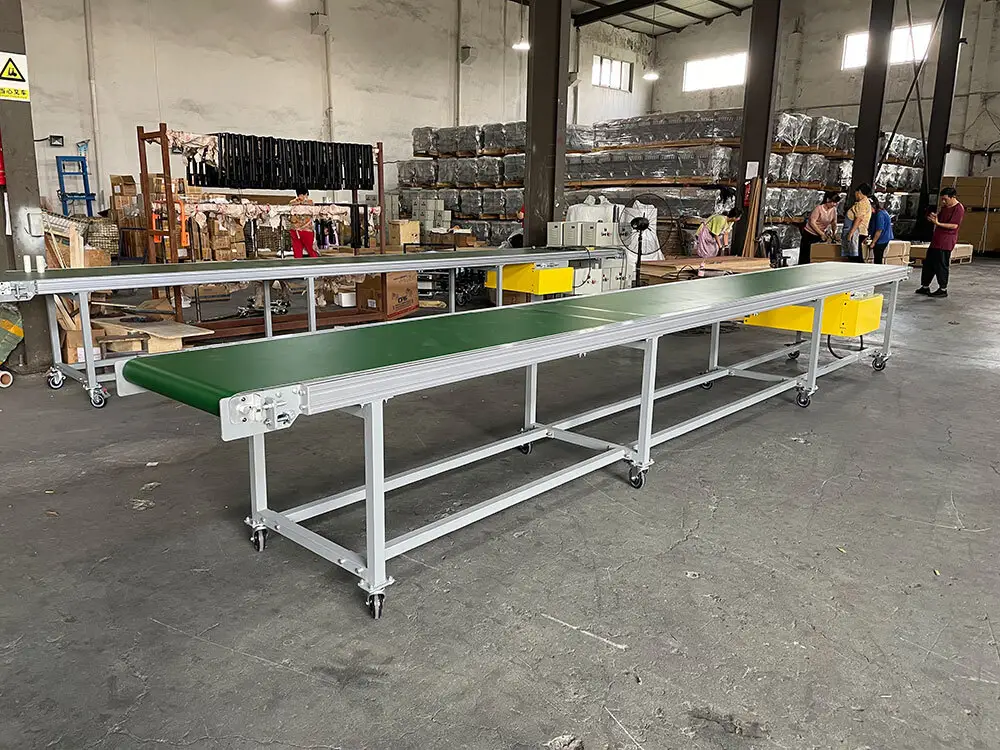 YiFan Conveyor aluminum stainless steel belt conveyor manufacturers for material handling sorting20 3