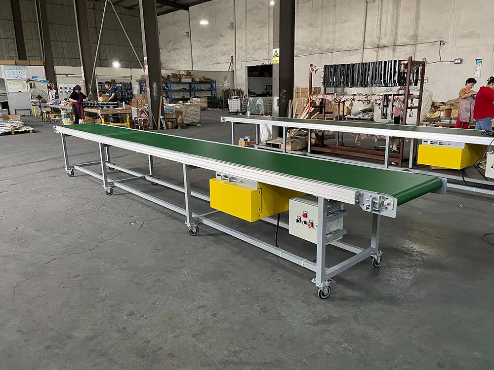 YiFan Conveyor aluminum stainless steel belt conveyor manufacturers for material handling sorting20 2