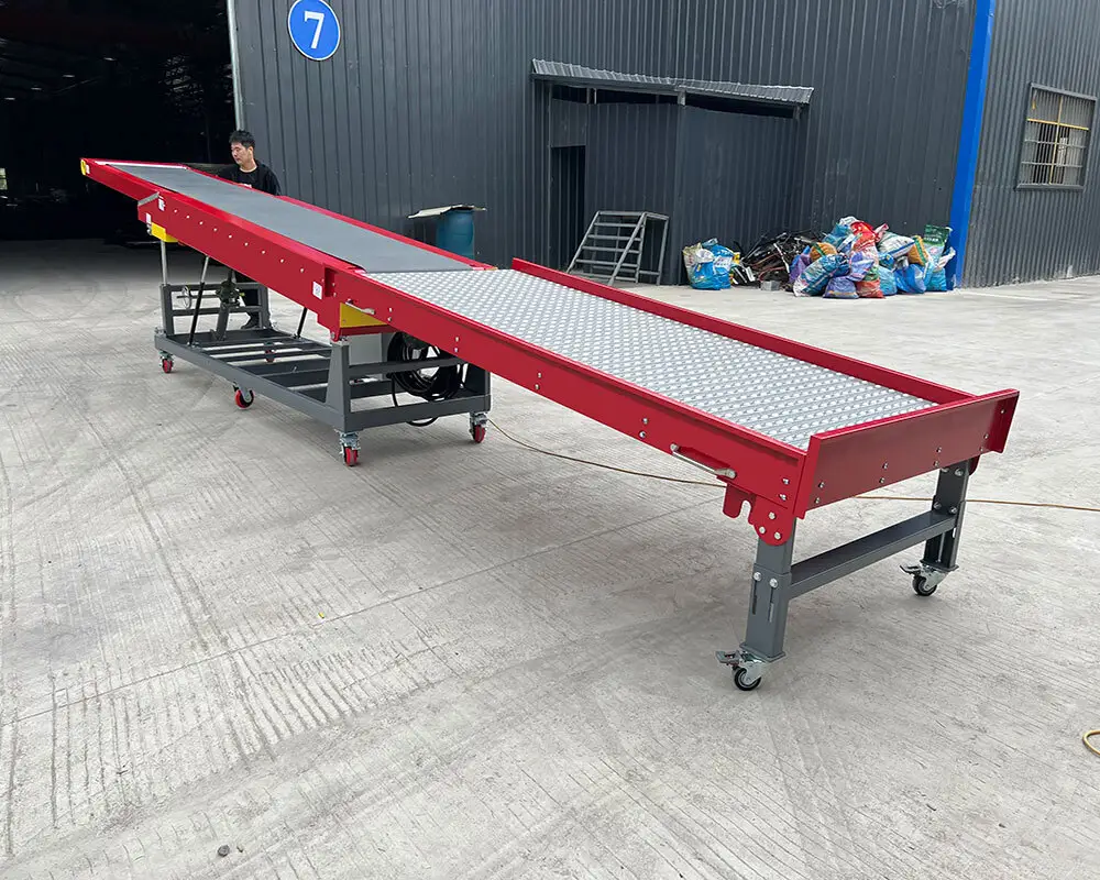 YiFan Conveyor Custom container loading equipment suppliers for mineral 4