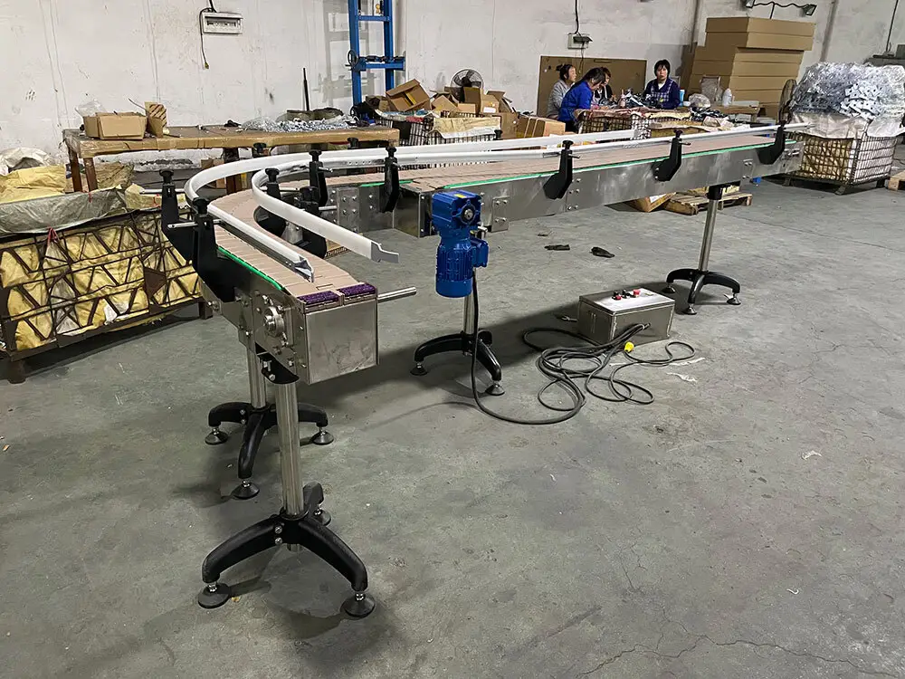 YiFan Conveyor chain flexible chain conveyor supply for cosmetics industry 4