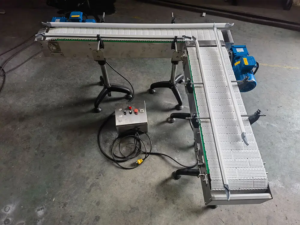YiFan Conveyor Top sushi conveyor belt system supply for logistics filed 4