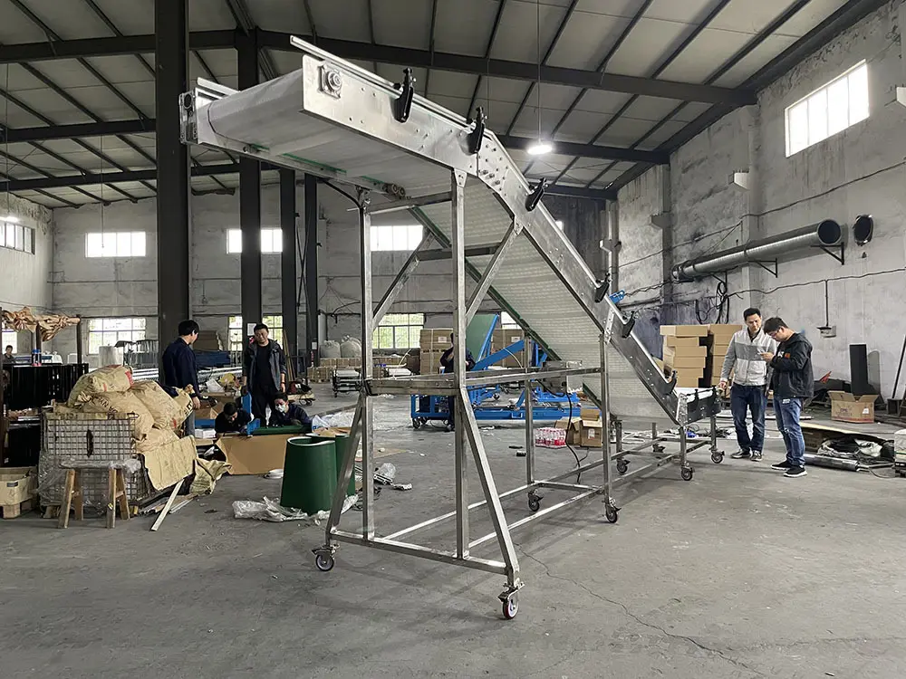 YiFan Conveyor steel ribbed conveyor belt company for food industry 3