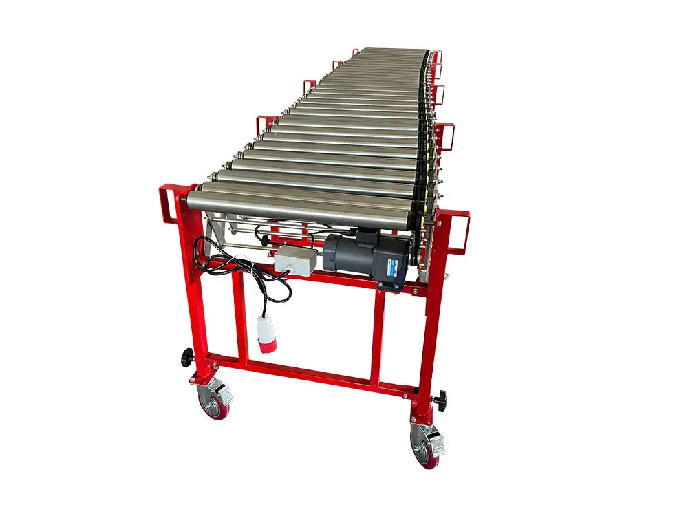 YiFan Conveyor New angled roller conveyor for business for harbor 2