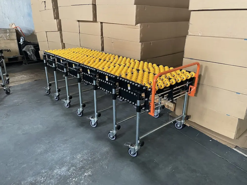 YiFan Conveyor conveyor gravity skate wheel conveyor manufacturers for dock 3