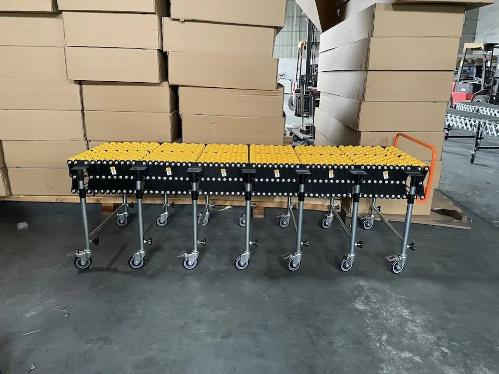 YiFan Conveyor conveyor gravity skate wheel conveyor manufacturers for dock 4