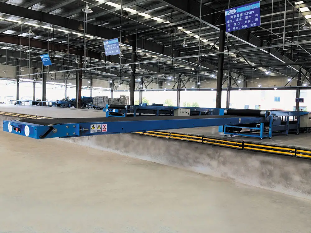 Custom industrial conveyor systems tail supply for seaport 4