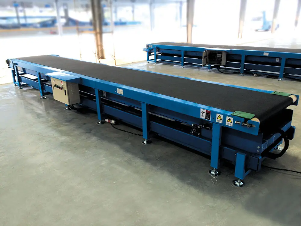 Custom industrial conveyor systems tail supply for seaport 3
