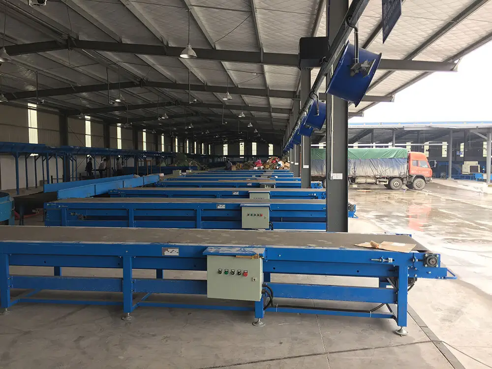 Custom industrial conveyor systems tail supply for seaport 2