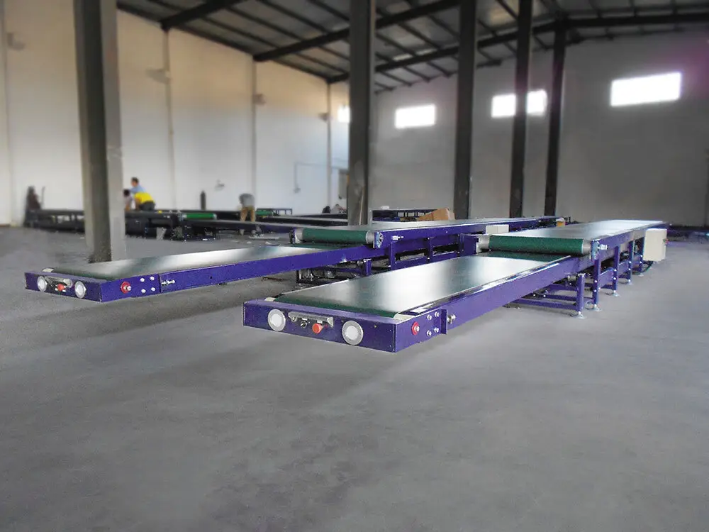 Custom industrial conveyor systems tail supply for seaport 5