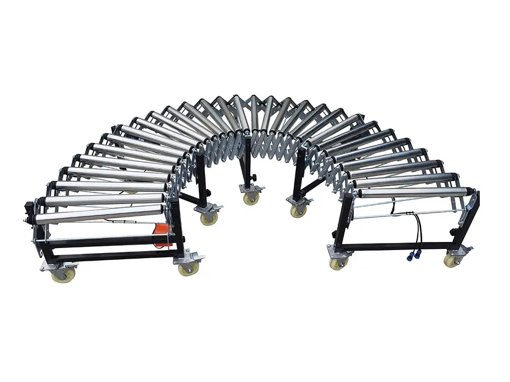 Custom 90 degree roller conveyor durable manufacturers for workshop 2