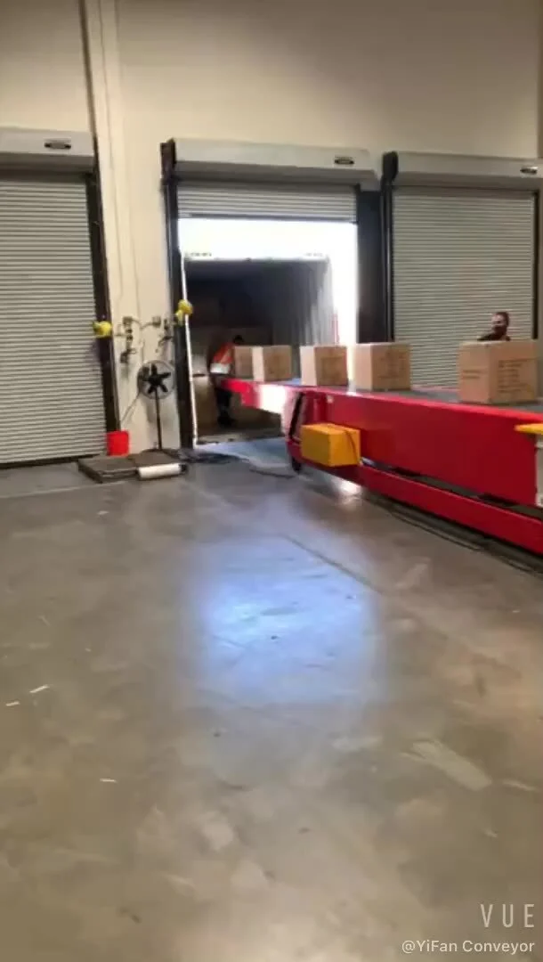 Hot offer high standard belt conveyor for container loading truck 1
