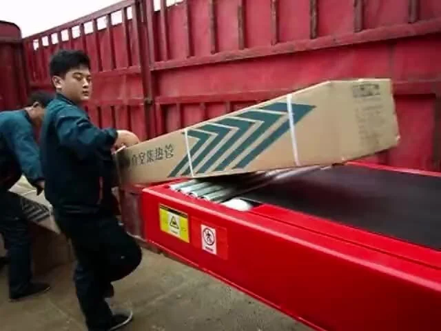 Professional manufacture cheap system 3 stages mobile telescopic belt conveyor 1
