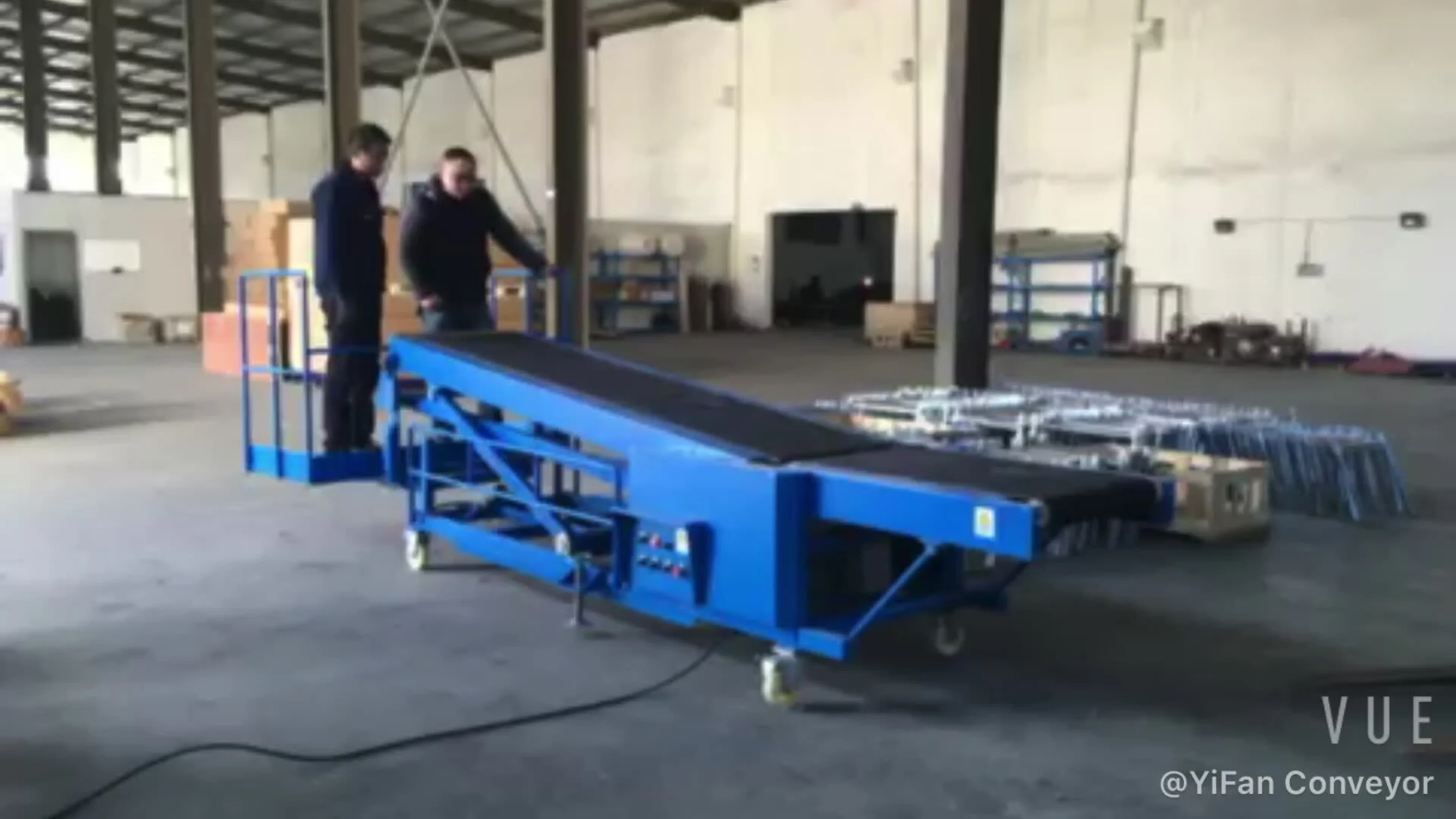 Small conveyor belt manufacturer high inclination angle belt conveyor 1