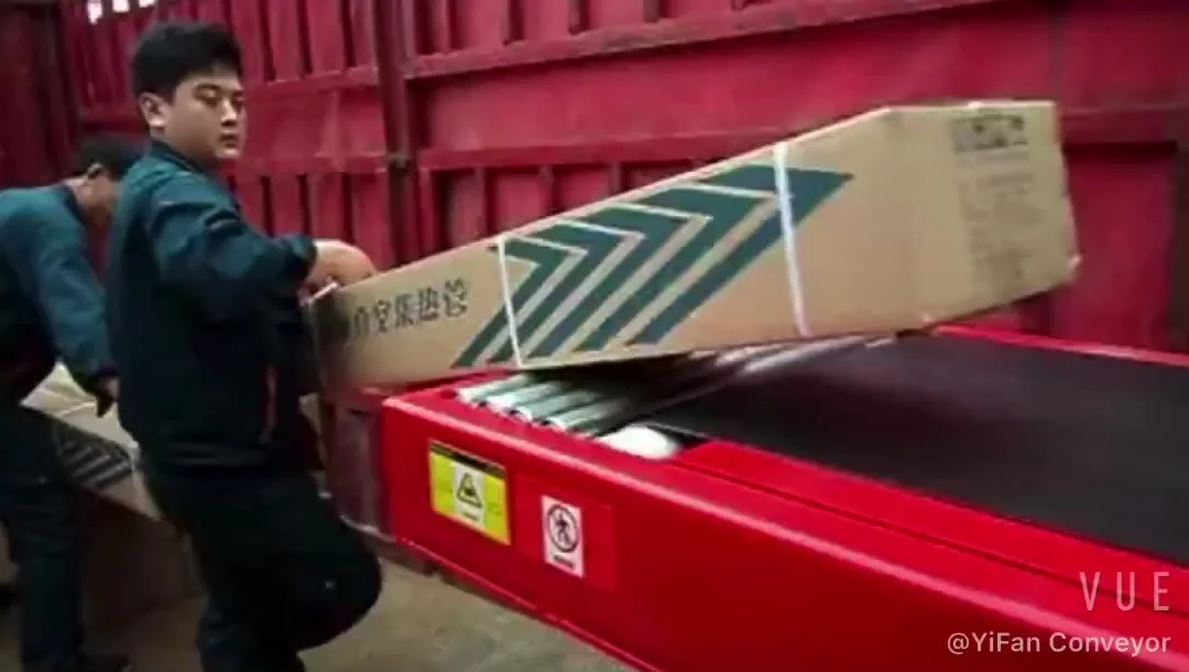 Hot sell extendable belt conveyor used for truck container loading and unloading 1