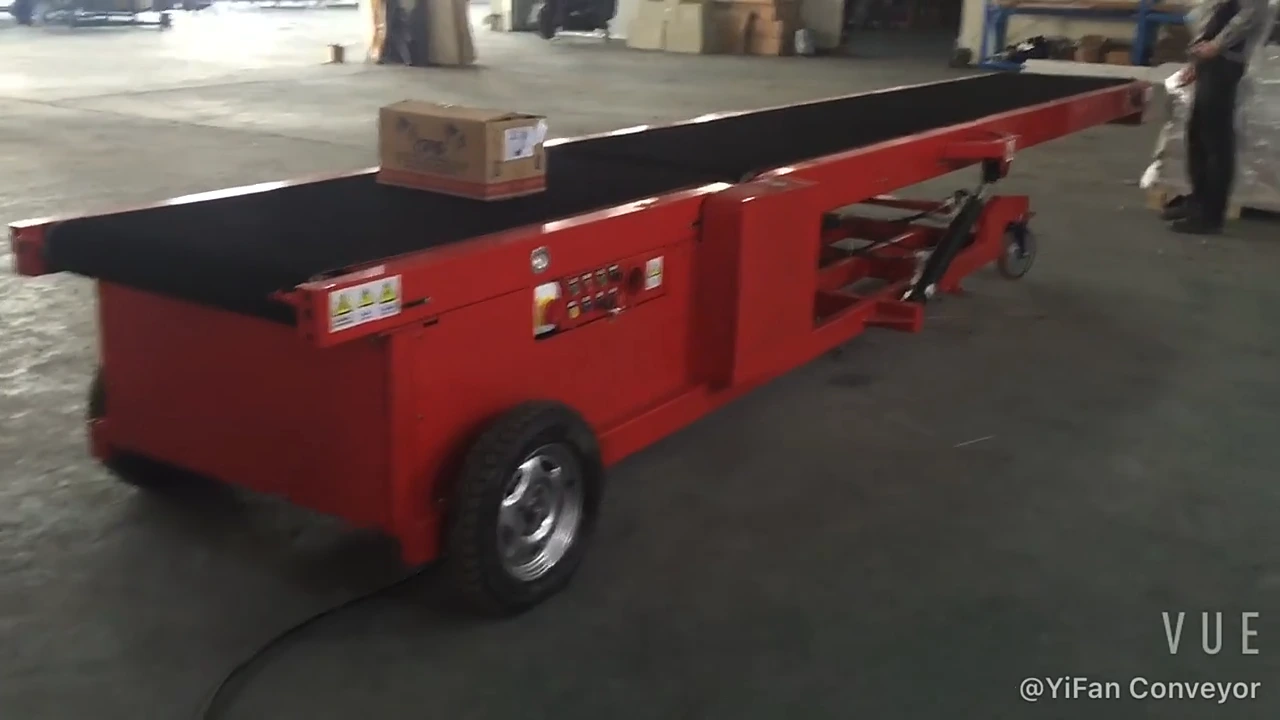Factory wholesale loading system portable belt conveyor equipment 1