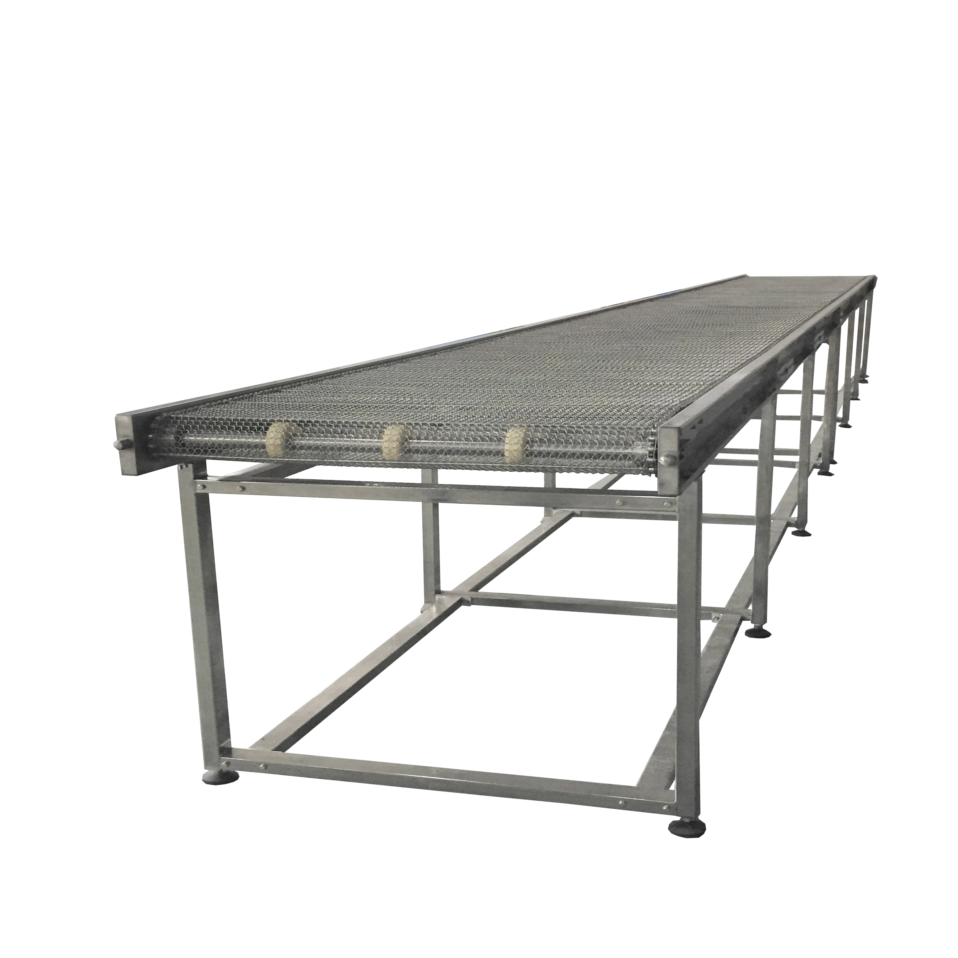 Stainless Steel Metal Plate Chain Conveyors Modular Belt Table Top Flat Slat Chain Conveyor 1