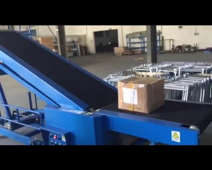 Hot selling roasted coffee loading container conveyor 1
