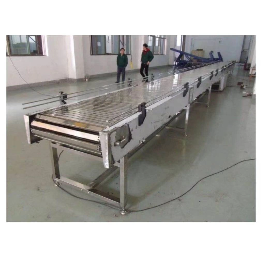 High quality customized Stainless Steel Slat Chain Conveyor chain belt conveyor1 1