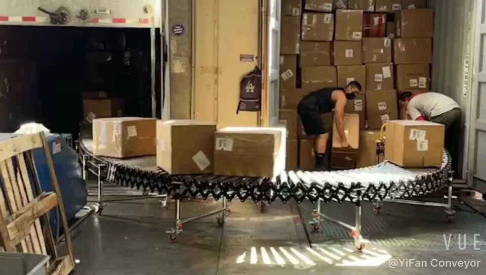 Factory direct sales powered flexible belt conveyor1 1