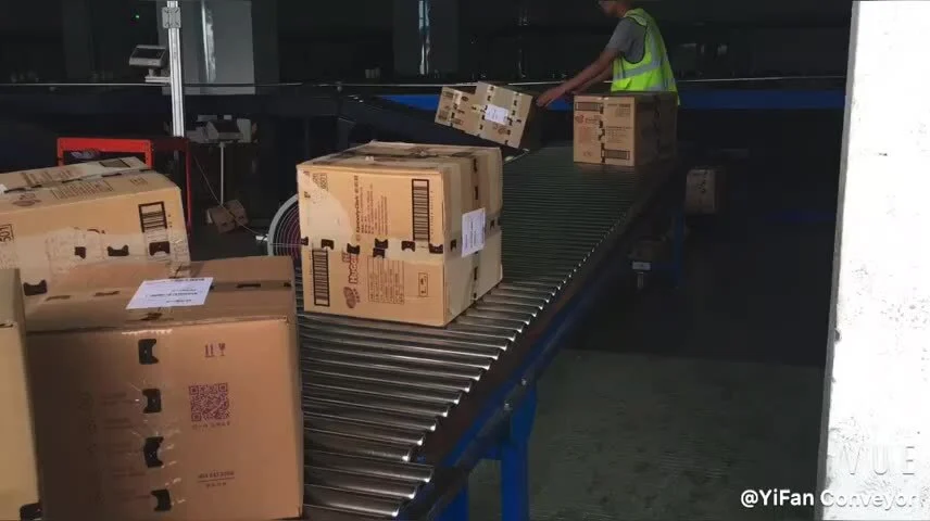 20\' container loading and unloading equipment,customized roller conveyor1 1
