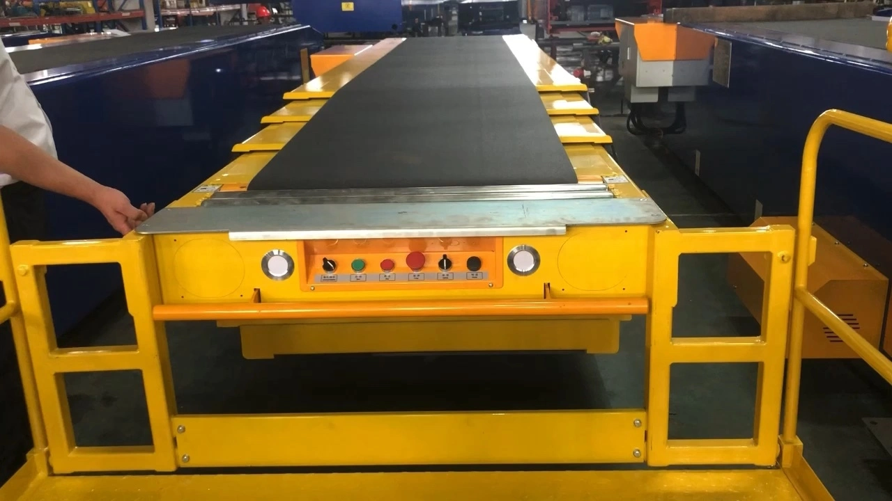 Two ways telescopic belt conveyor for concrete China telescopic conveyor1 1
