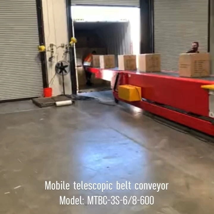 Hot offer high standard belt conveyor for container loading truck1 1