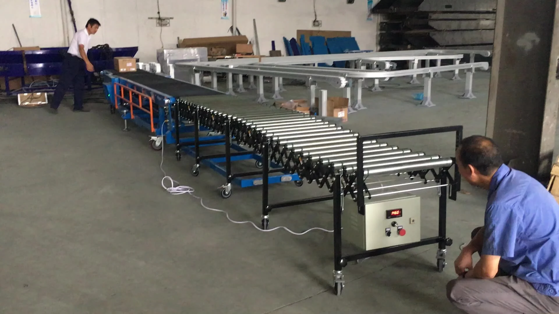 Flexible Belt Conveyor Suppliers Loading Unloading Telescopic Belt Conveyor1 1