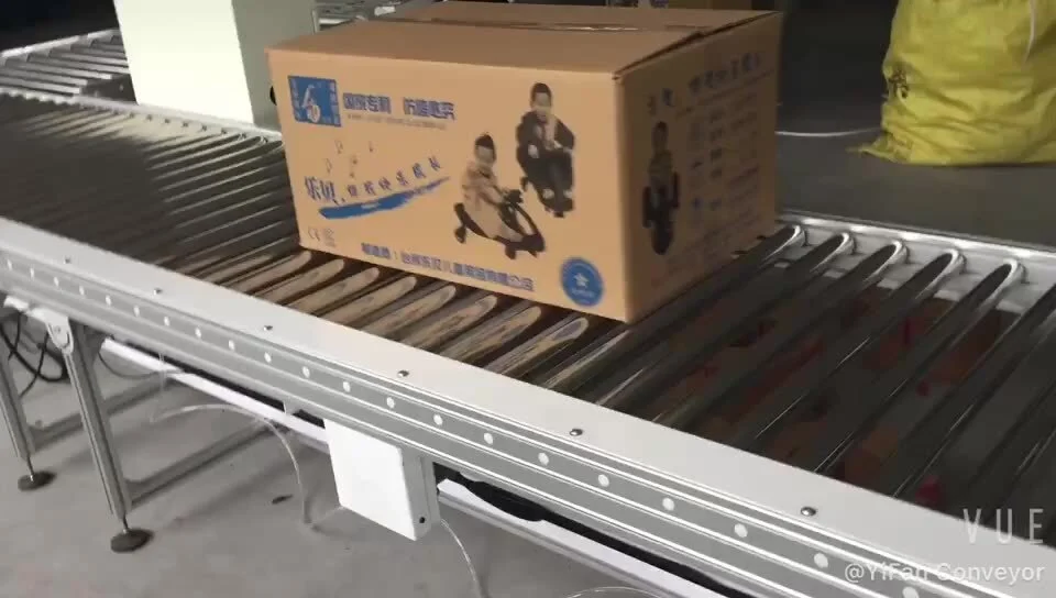 industrial Aluminum Frame Motorized Roller Conveyor for warehouse transfer1 1