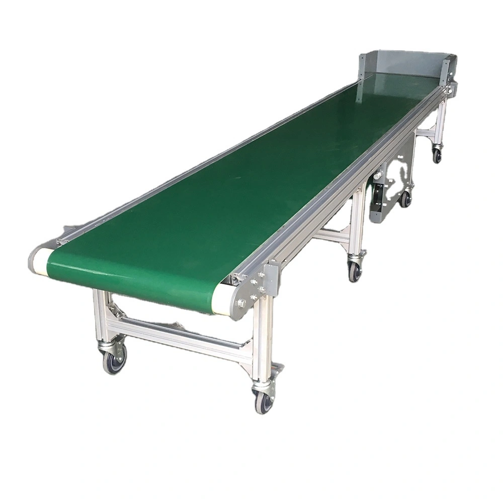 Mini Aluminum Type PVC Belt Conveyors Flat PVC Belt Conveyor 1
