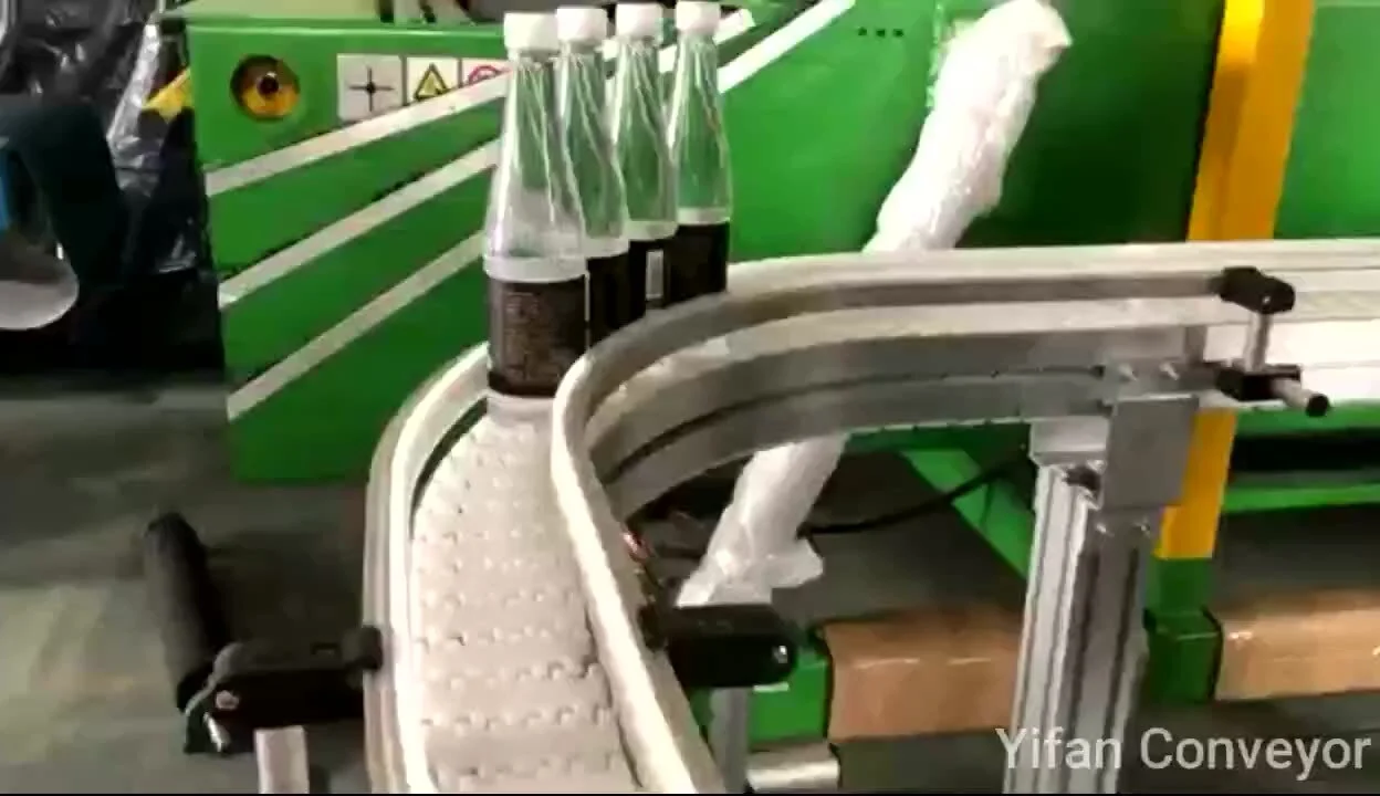 Sistema transportador de cadena de mesa de plástico personalizado de alta calidad 1