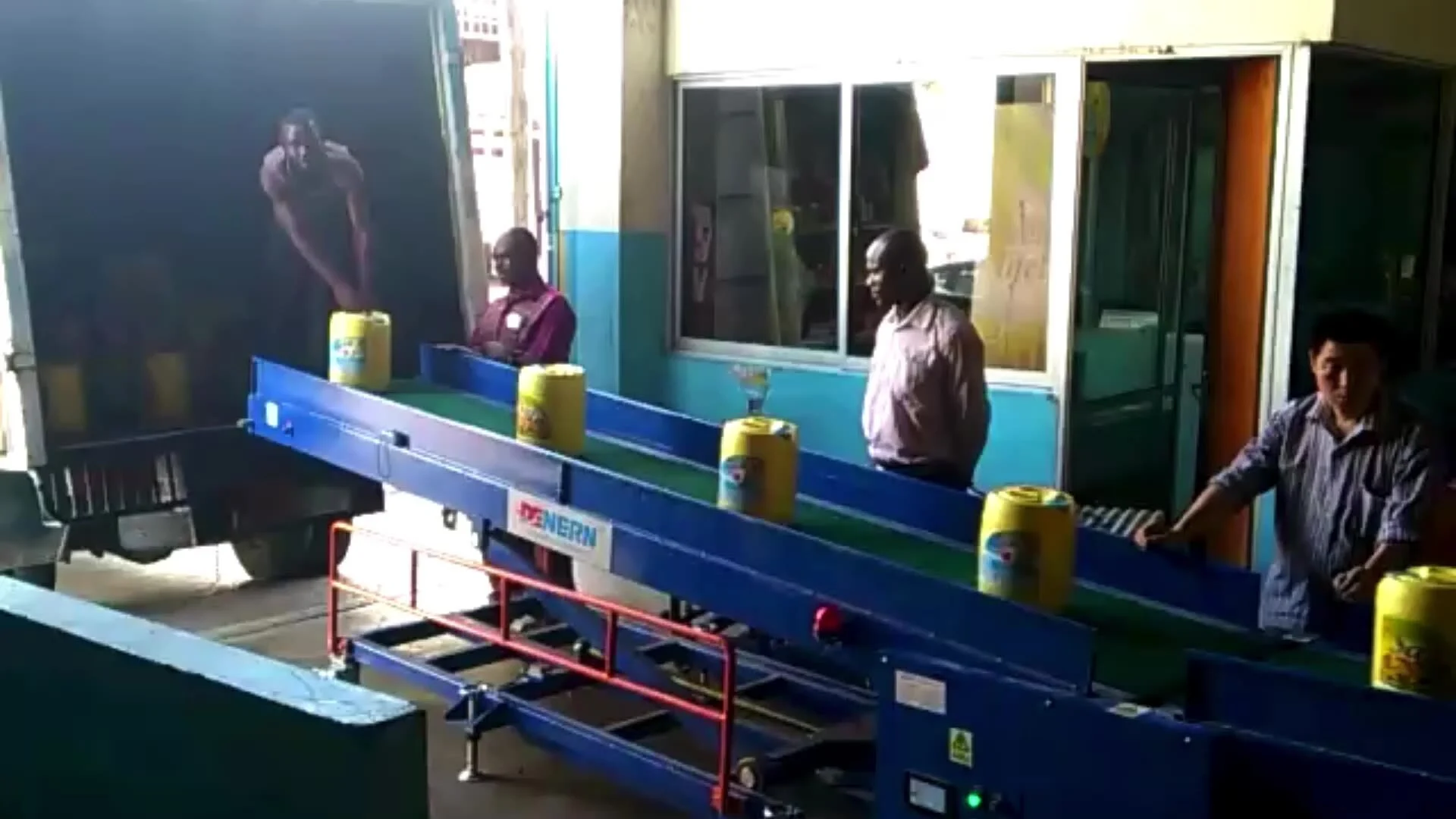 Truck Unloading Equipment Belt Conveyor Automatic Unloading Loading Conveyor1 1