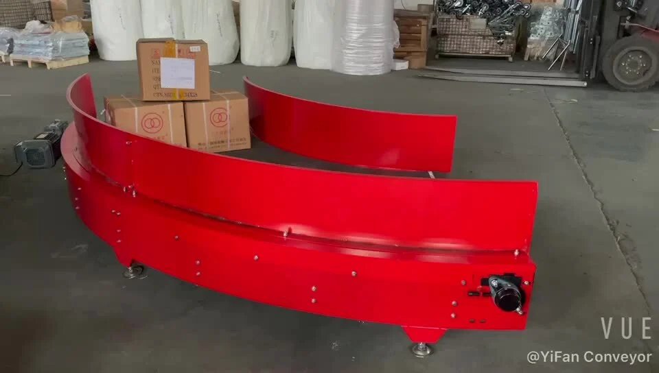 feeding conveyor curved belt conveyor 1