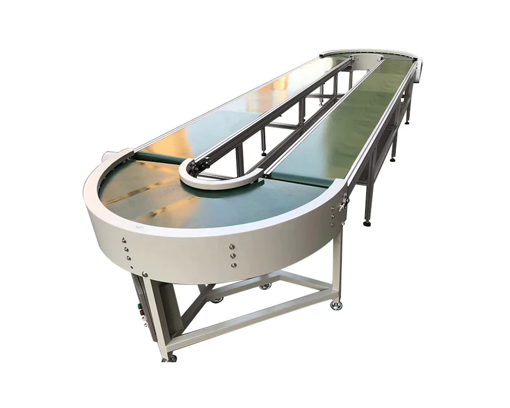 90 & 180 Degree Curve Belt Conveyor